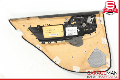 01-04 Mercedes W203 C240 C320 Rear Right Side Interior Door Panel Gray OEM