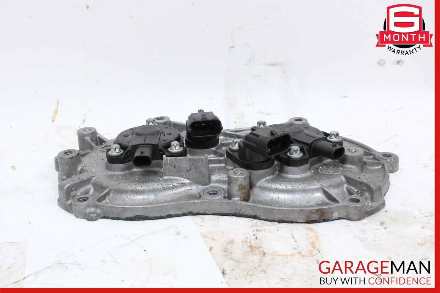 05-13 Mercedes R171 SLK300 Front Left Side Engine Timing Chain Cover Plate OEM