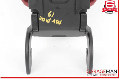 19-24 Porsche Macan 95B Front Center Console Armrest Arm Rest Red OEM