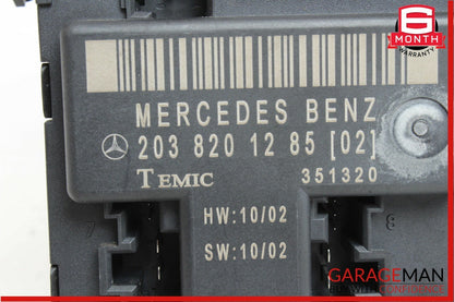 01-07 Mercedes W203 C230 C320 Front Right Passenger Side Door Controller Module