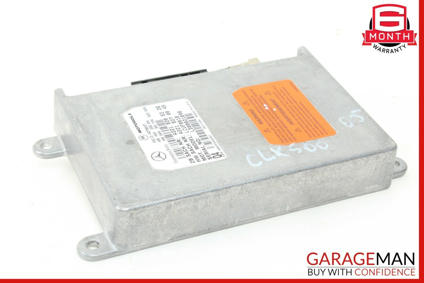 03-06 Mercedes W209 CLK500 Voice Communication Control Module OEM