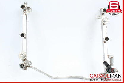 06-11 Mercedes W211 E350 R350 Fuel Injection Rail Line w/ Injectors 2720701395