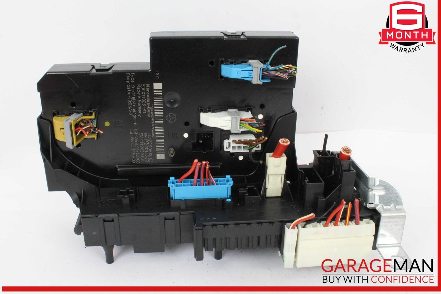 12-16 Mercedes R172 SLK250 SLK350 Rear Fuse Relay Box Module 1729060005 OEM