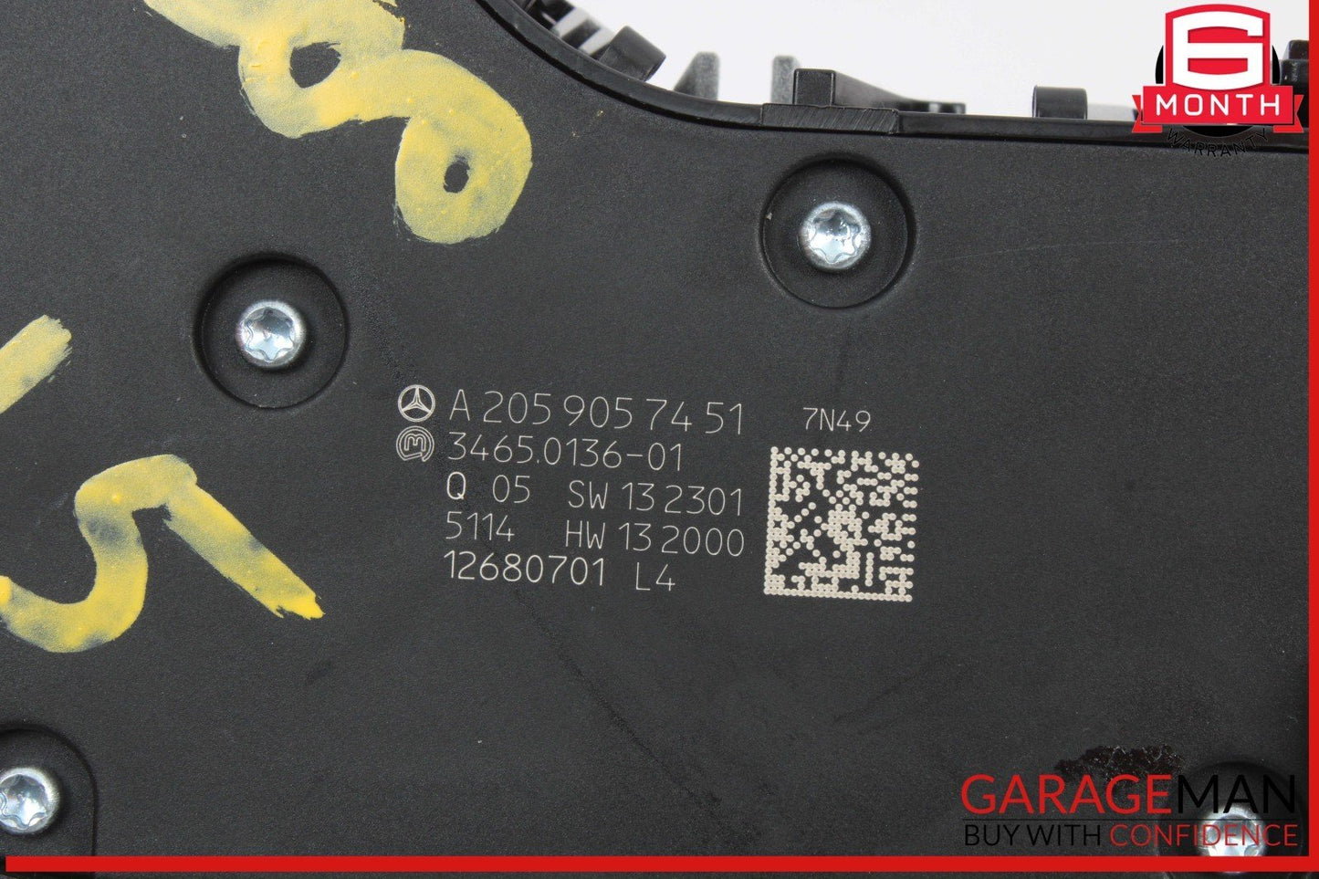 15-20 Mercedes W205 C300 4MATIC Front Right Side Seat Control Switch Module OEM