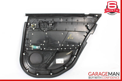 09-11 Jaguar XF Rear Left Driver Side Interior Door Panel Trim OEM