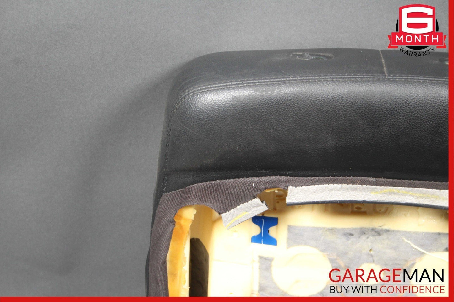 06-08 Mercedes W164 ML350 ML550 Front Right Side Top Upper Seat Cushion Black