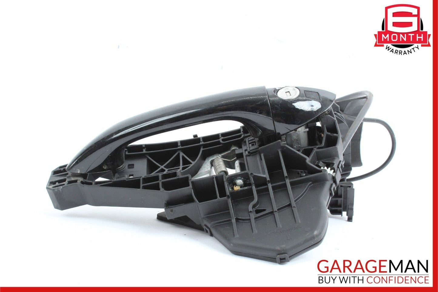 06-12 Mercedes ML350 GL450 Front Left Side Exterior Door Handle Alabaster White