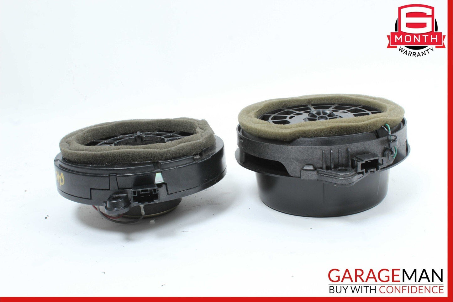 03-09 Mercedes W209 CLK500 C350 Rear Door Audio Sound Speaker Set of 2 Pc