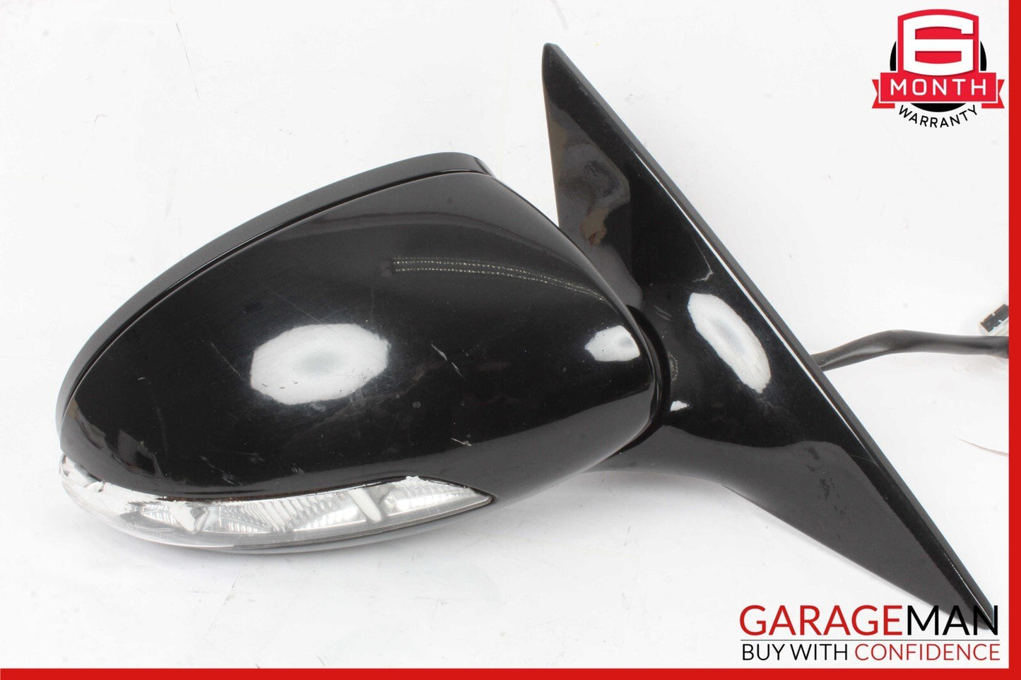 06-08 Mercedes W219 CLS500 CLS550 Front Right Side Mirror Door Rear View Black