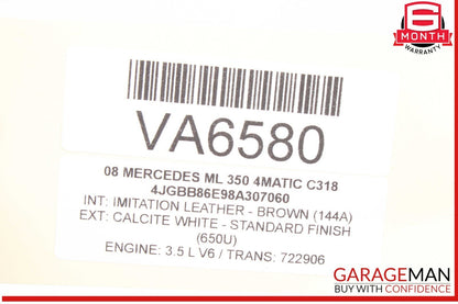 05-13 Mercedes W164 ML350 4MATIC SLK350 Thermostat Housing 2722000515 OEM