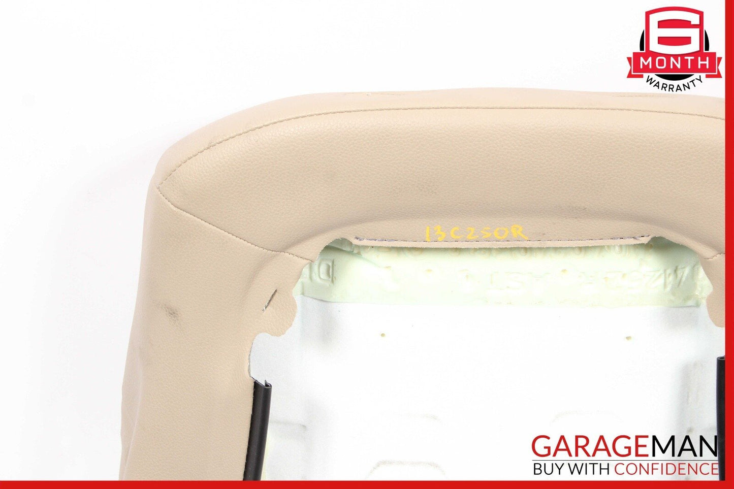 08-14 Mercedes W204 C250 C300 C350 Front Right Top Upper Seat Cushion Beige OEM