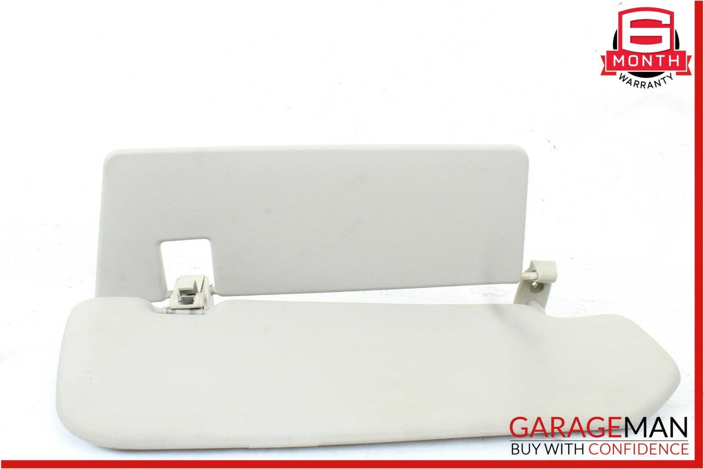 06-08 Mercedes W251 R500 R350 Front Left Driver Sun Visor Sun Shade Gray OEM