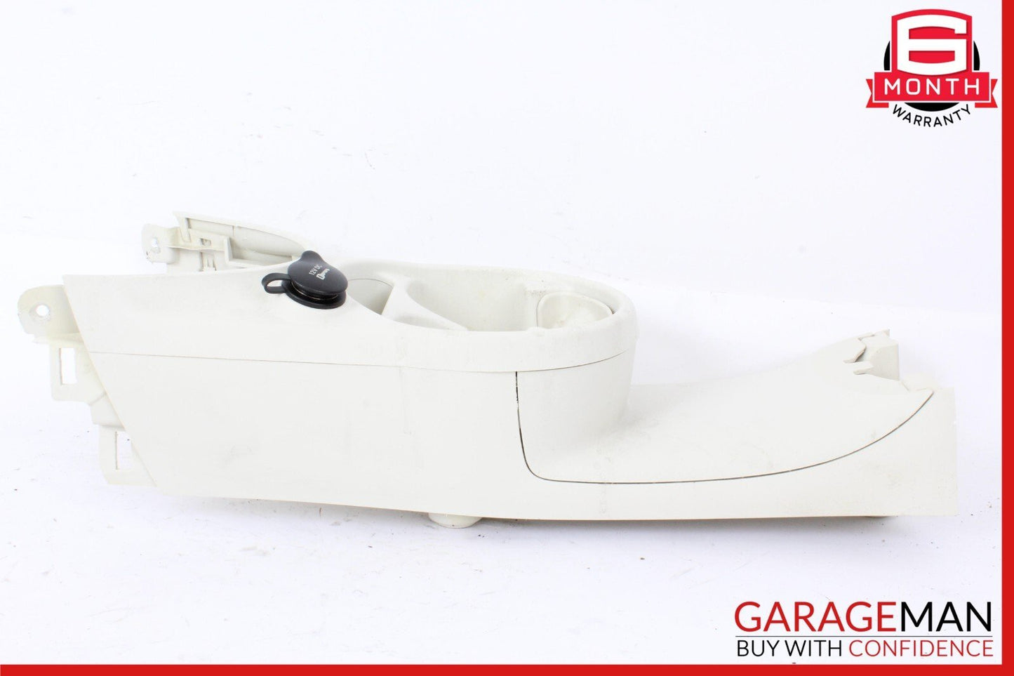 12-19 Fiat 500 Front Center Console Trim & Cup Holder 1RY36LW9AE OEM