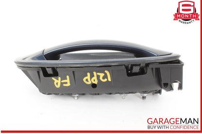 10-16 Porsche Panamera 970 Right Passenger Side Exterior Door Handle Blue OEM