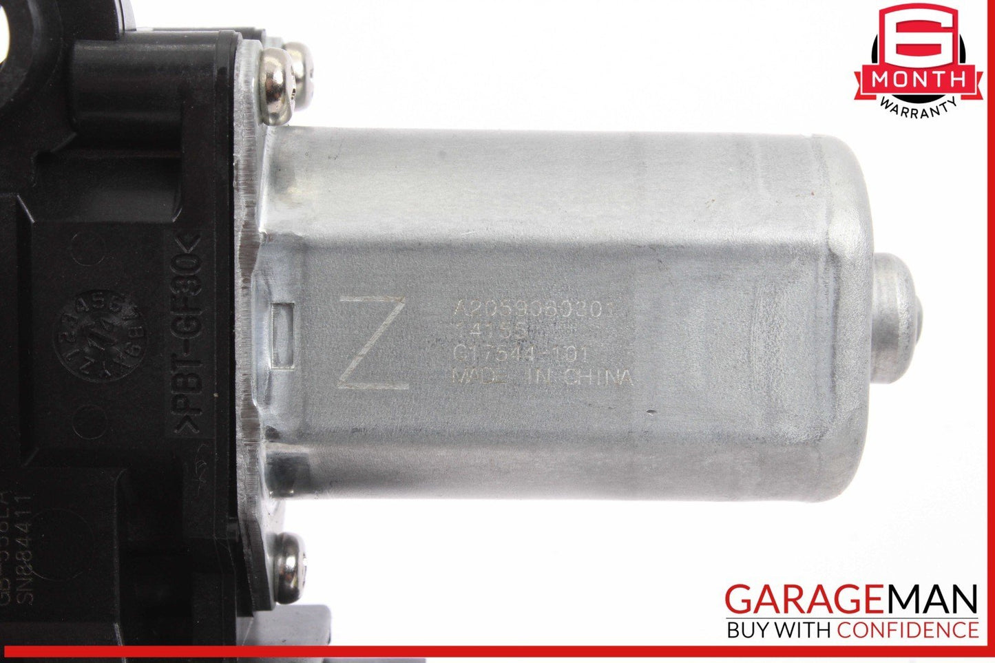 15-20 Mercedes W205 C300 GLC300 Rear Left Side Door Window Regulator Motor OEM