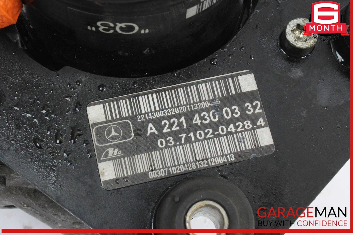 10-13 Mercedes W221 S400 Hybrid Electric Vacuum Pump 2214300332 OEM