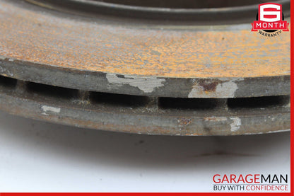 08-14 Mercedes W204 C250 C350 Rear Right & Left Brake Rotor Disc Set of 2 Solid