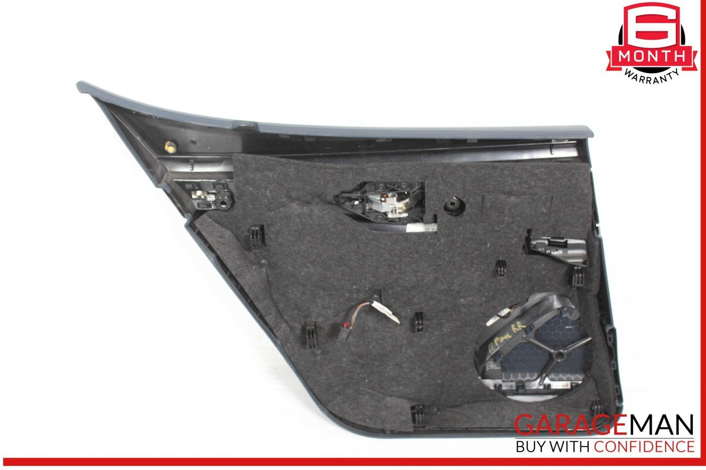 10-16 Porsche Panamera 970 Rear Right Side Interior Door Panel Leater OEM