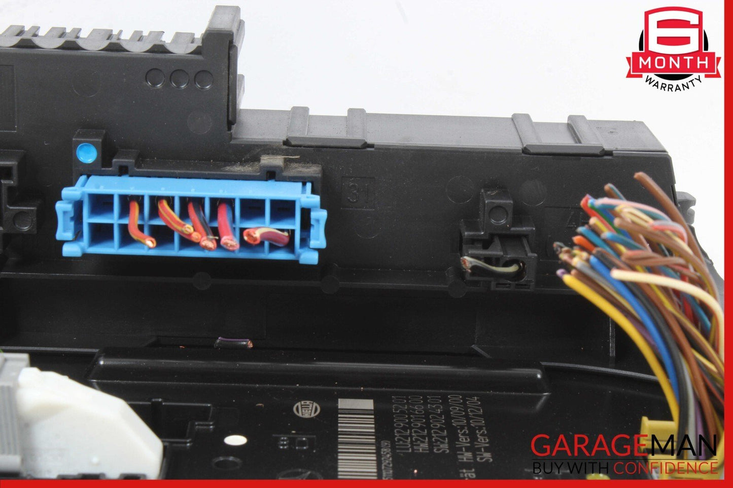 10-18 Mercedes W212 E350 CLS550 Rear SAM Module Relay Fuse Box 2129005201 OEM
