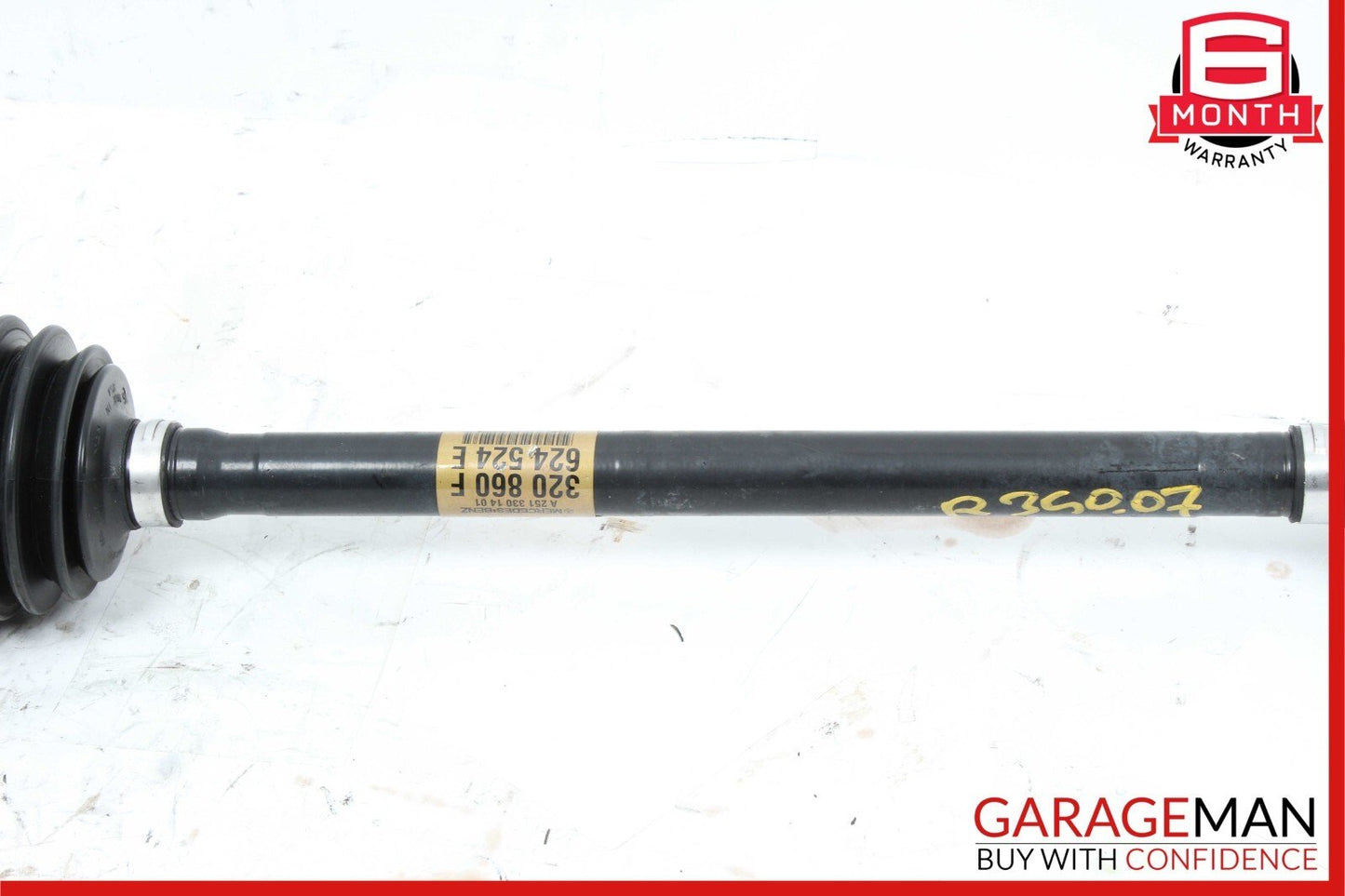 06-13 Mercedes W251 R350 R500 Front Right Side Axle CV Drive Shaft Driveshaft