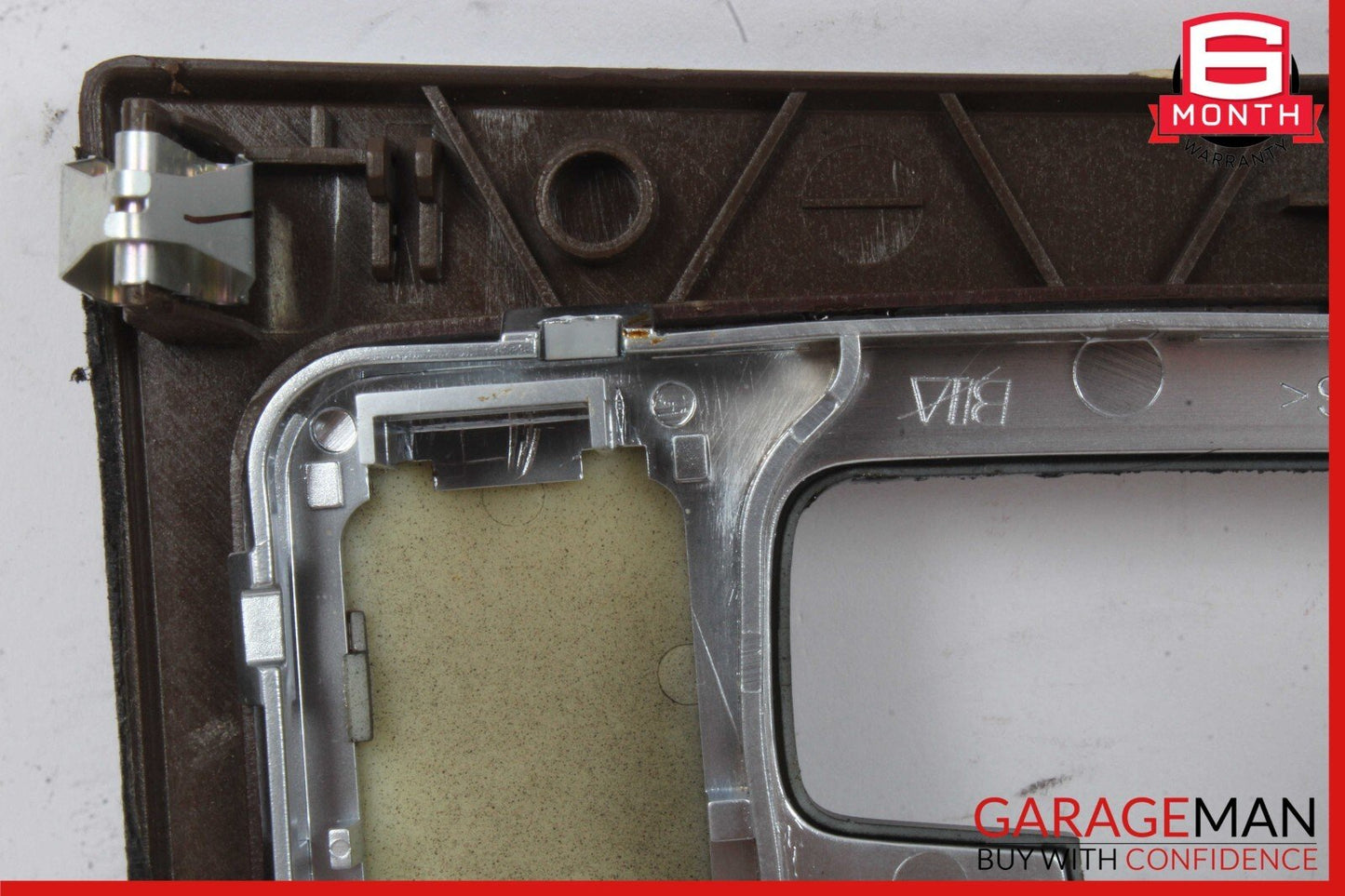 10-13 Mercedes W212 E350 E400 E550 Center Console Switch Trim Cover Bezel Wood