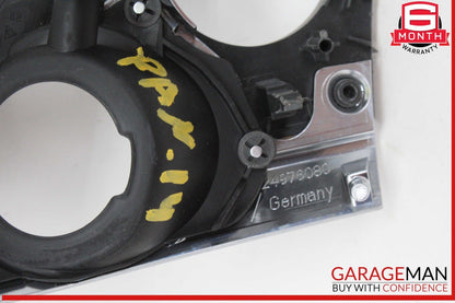 10-16 Porsche Panamera 970 E-Hybrid Dash Ignition Bezel Cover Trim Carbon Fiber