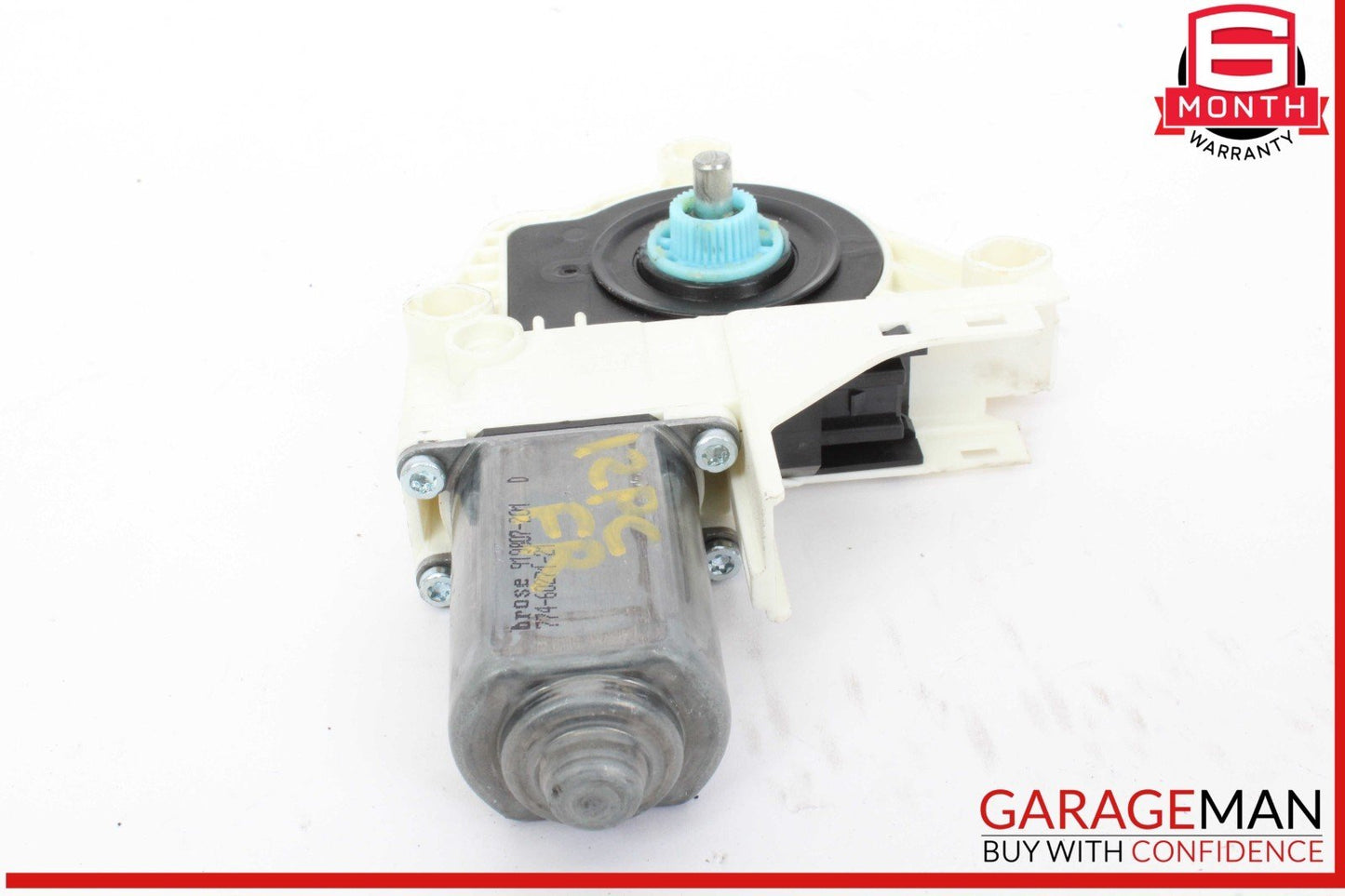 11-18 Porsche Cayenne 958 Front Right Passenger Side Window Regulator Motor OEM