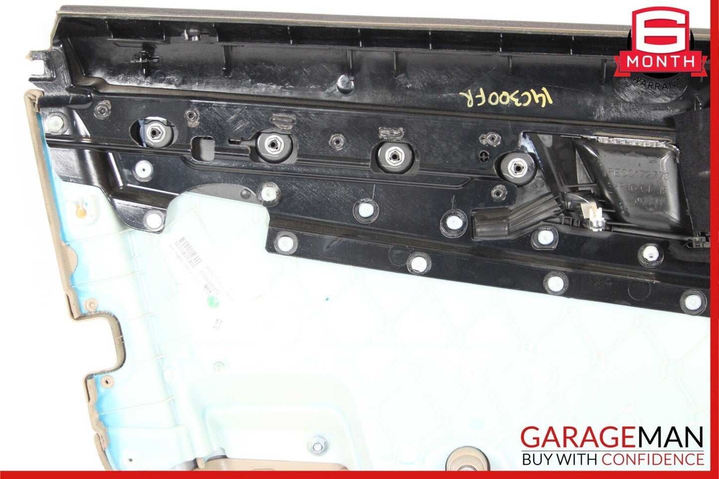 08-14 Mercedes W204 C250 Front Right Passenger Interior Door Panel Cover Beige