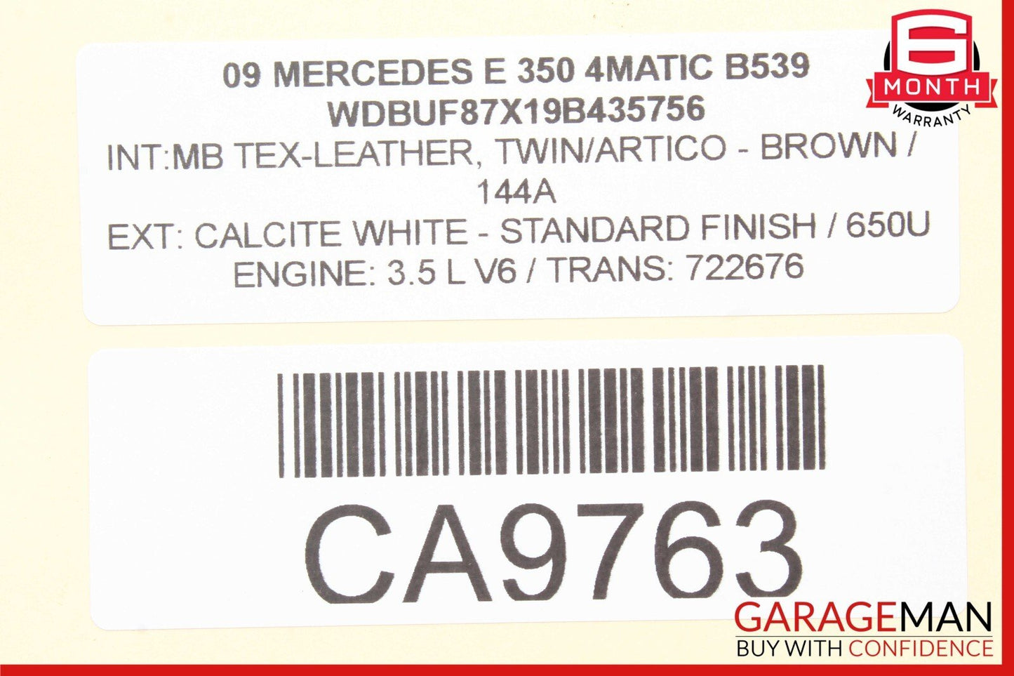 07-09 Mercedes W211 E350 E550 E320 Rear Left Door Control Module 2118703385 OEM