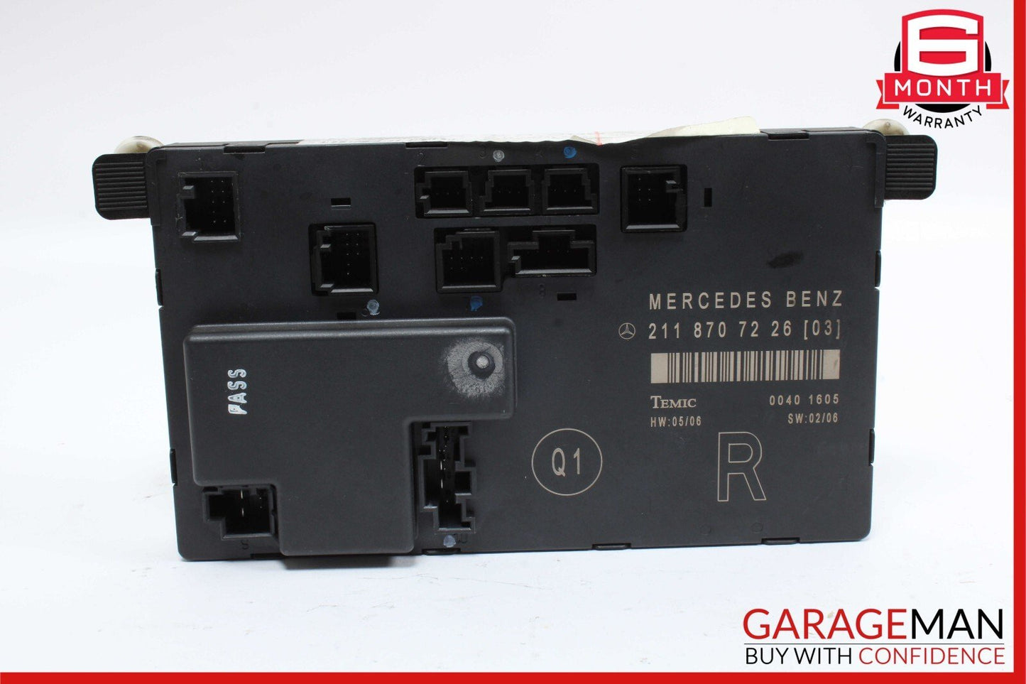 03-09 Mercedes W211 E320 E350 E550 Front Right Passenger Door Control Module OEM