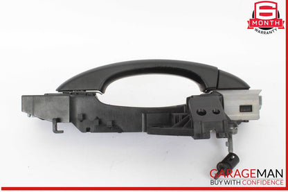 09-16 Audi A4 Front Left Driver Side Exterior Door Handle Black 8T1837885B OEM