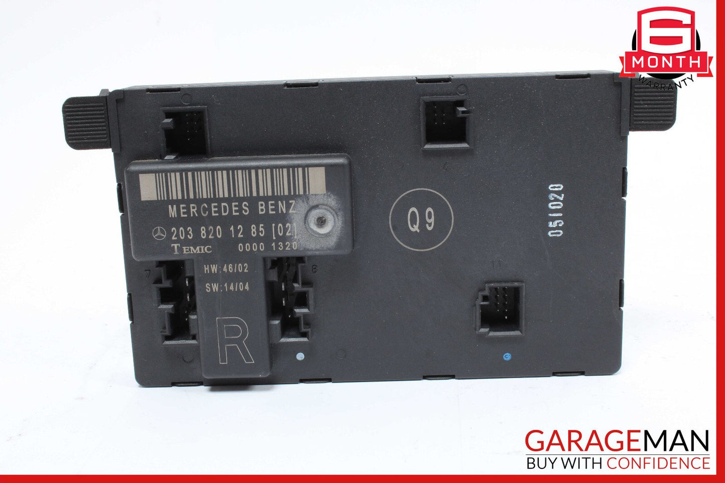 01-07 Mercedes W203 C230 C320 Front Right Door Control Module 2038201285 OEM