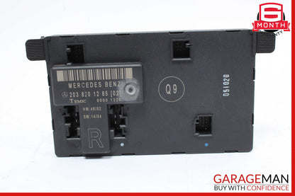 01-07 Mercedes W203 C230 C320 Front Right Door Control Module 2038201285 OEM