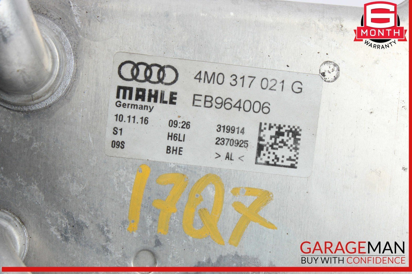 17-24 Audi Q7 S5 RS5 Automatic Transmission Oil Cooler 4M0317021G OEM