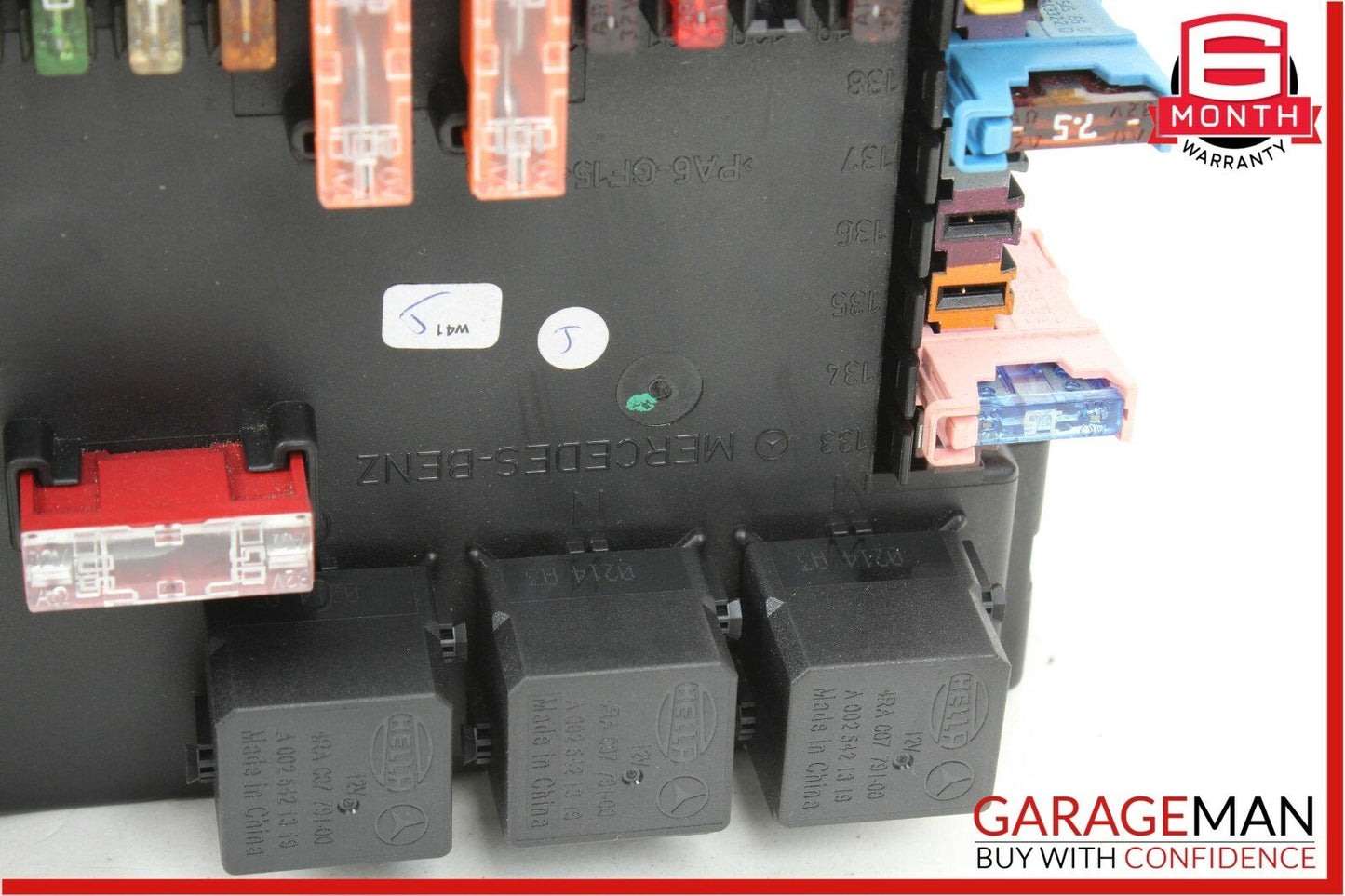 10-13 Mercedes W221 S400 S550 Rear Sam Fuse Box Relay Control OEM