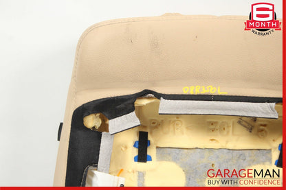 06-10 Mercedes W251 R350 R550 Front Left Top Upper Seat Cushion Leather Brown