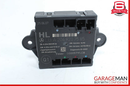 08-18 Mercedes W204 C300 CLS550 GLK350 Rear Left Side Door Control Module OEM