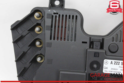 14-17 Mercedes W222 S550 Rear Trunk Fuse Relay Junction Box 2225402750 OEM