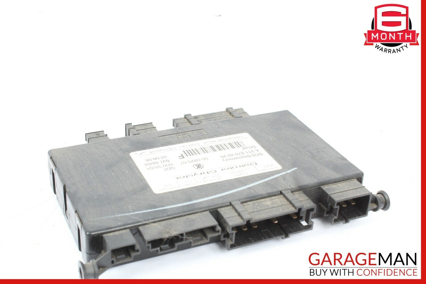 03-11 Mercedes ML350 E550 GL450 Front Left Side Seat Control Module Unit OEM