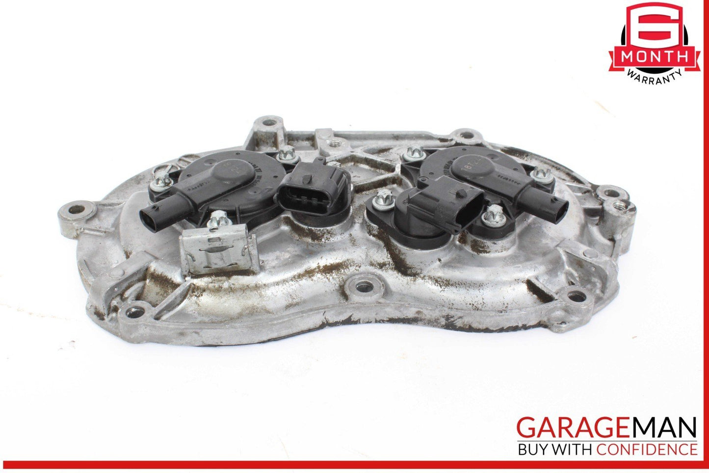 05-13 Mercedes W211 E350 ML350 Front Right Engine Timing Chain Cover Plate OEM