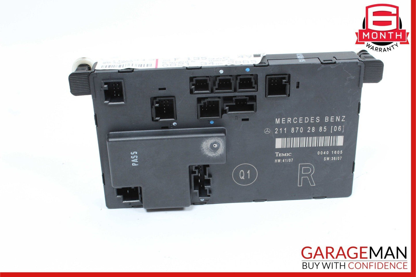03-09 Mercedes W211 E320 E500 E350 E63 Front Right Side Door Controller Module