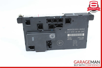 03-09 Mercedes W211 E320 E500 E350 E63 Front Right Side Door Controller Module