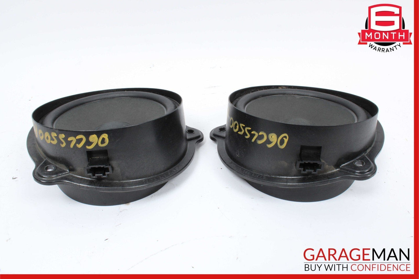 06-11 Mercedes W219 CLS500 Right & Left Side Door Sound Audio Speakers Set of 2