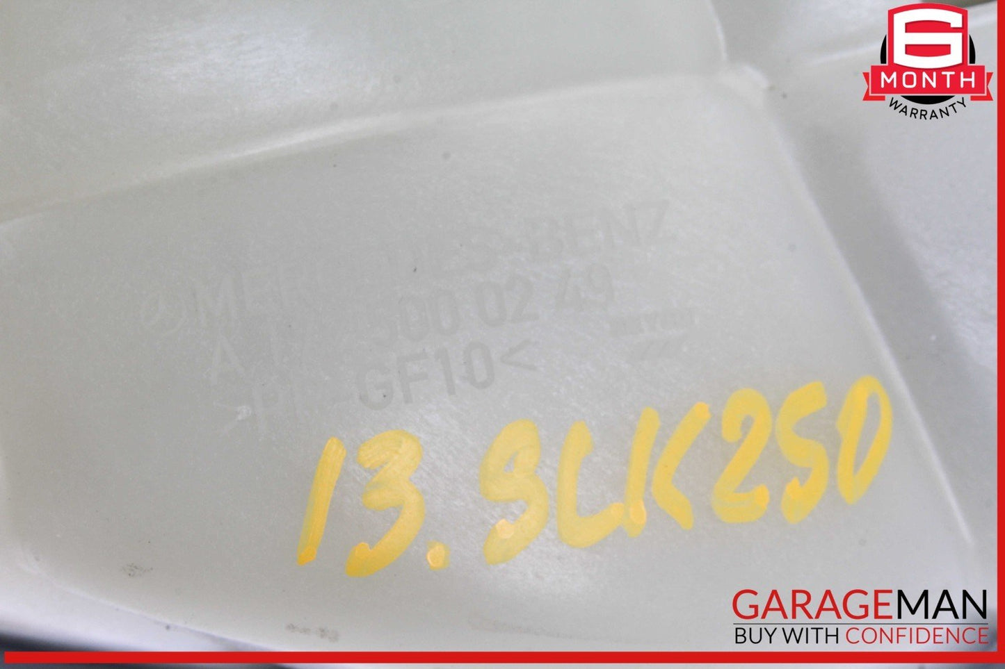 12-20 Mercedes R172 SLK250 SLC300 Coolant Reservoir Overflow Expansion Tank OEM