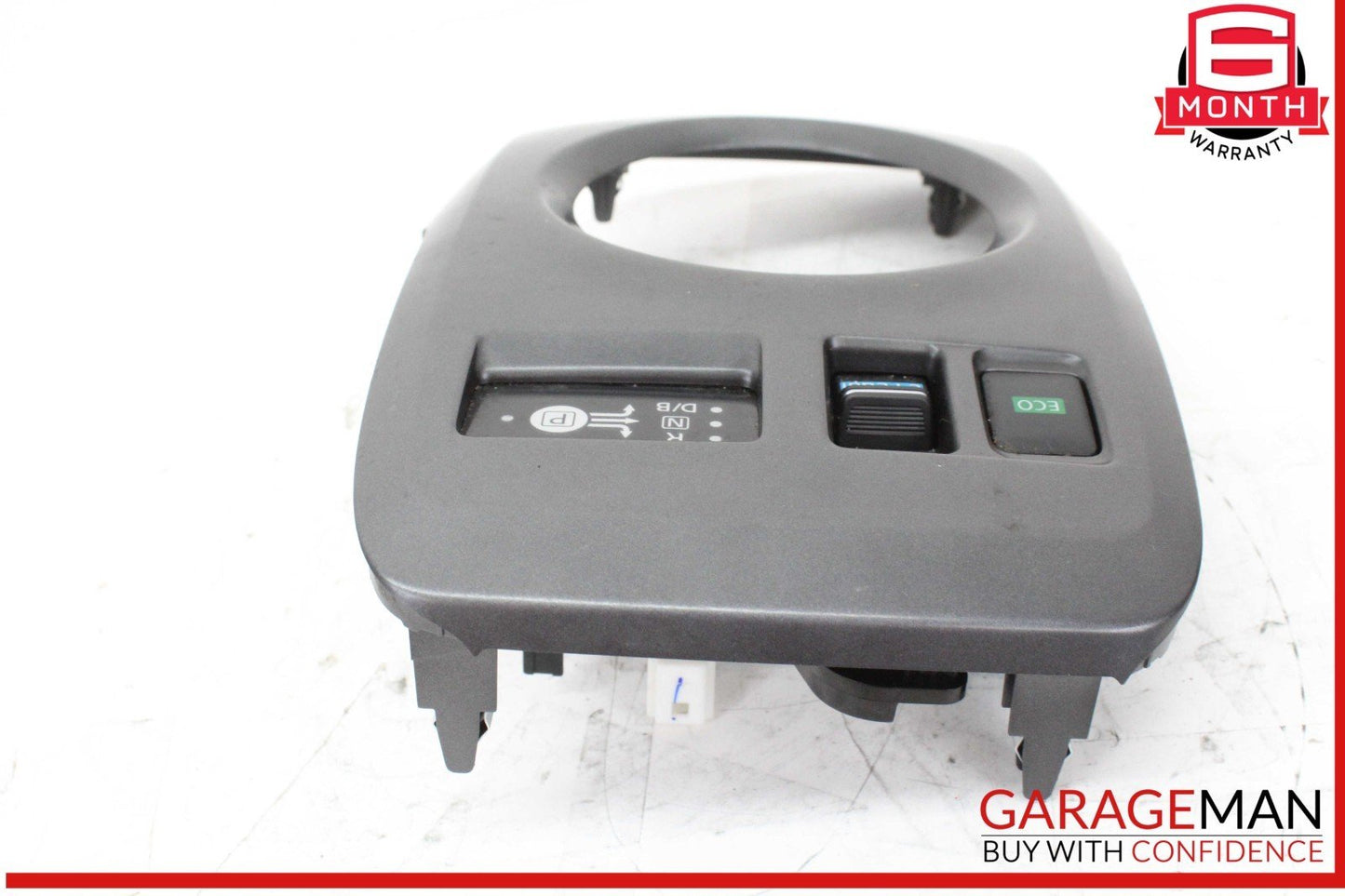 18-24 Nissan Leaf Front Center Console Shift Panel Bezel Trim Cover Gray OEM