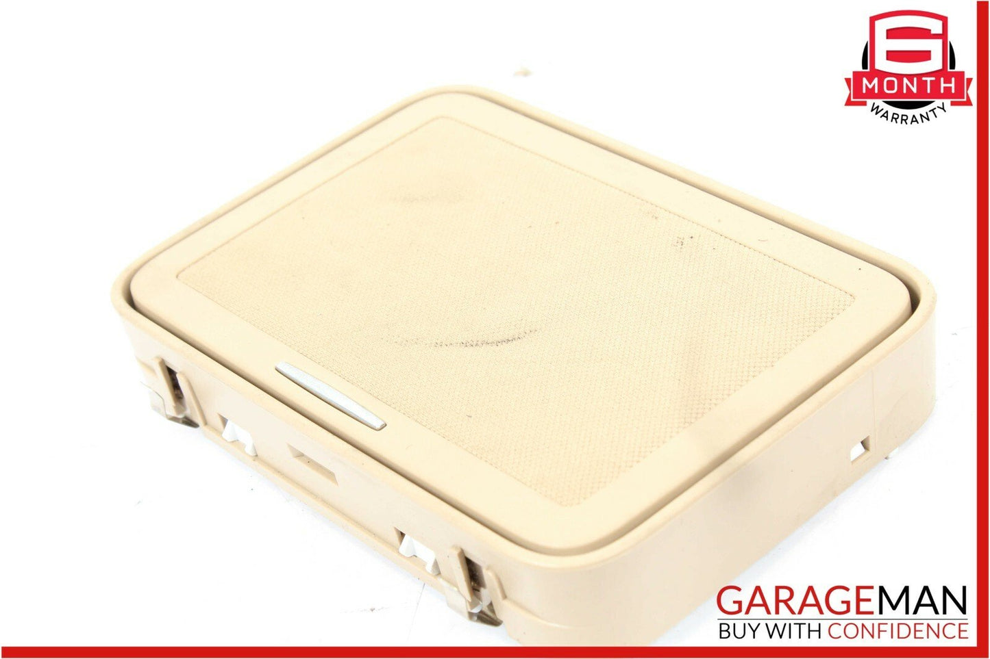 07-09 Mercedes W221 S550 Rear Right / Left Side Overhead Vanity Mirror Brown OEM