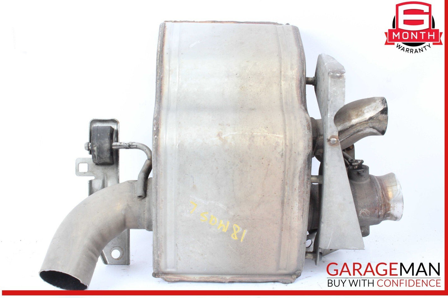 17-20 Maserati Levante Rear Right & Left Muffler Exhaust Silencer Pipe Baffle