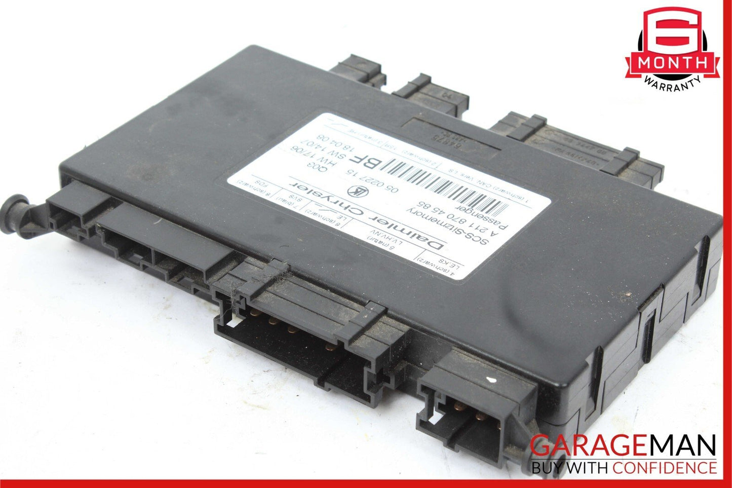 03-11 Mercedes W164 ML550 E350 AMG GL450 Front Right Side Seat Control Module