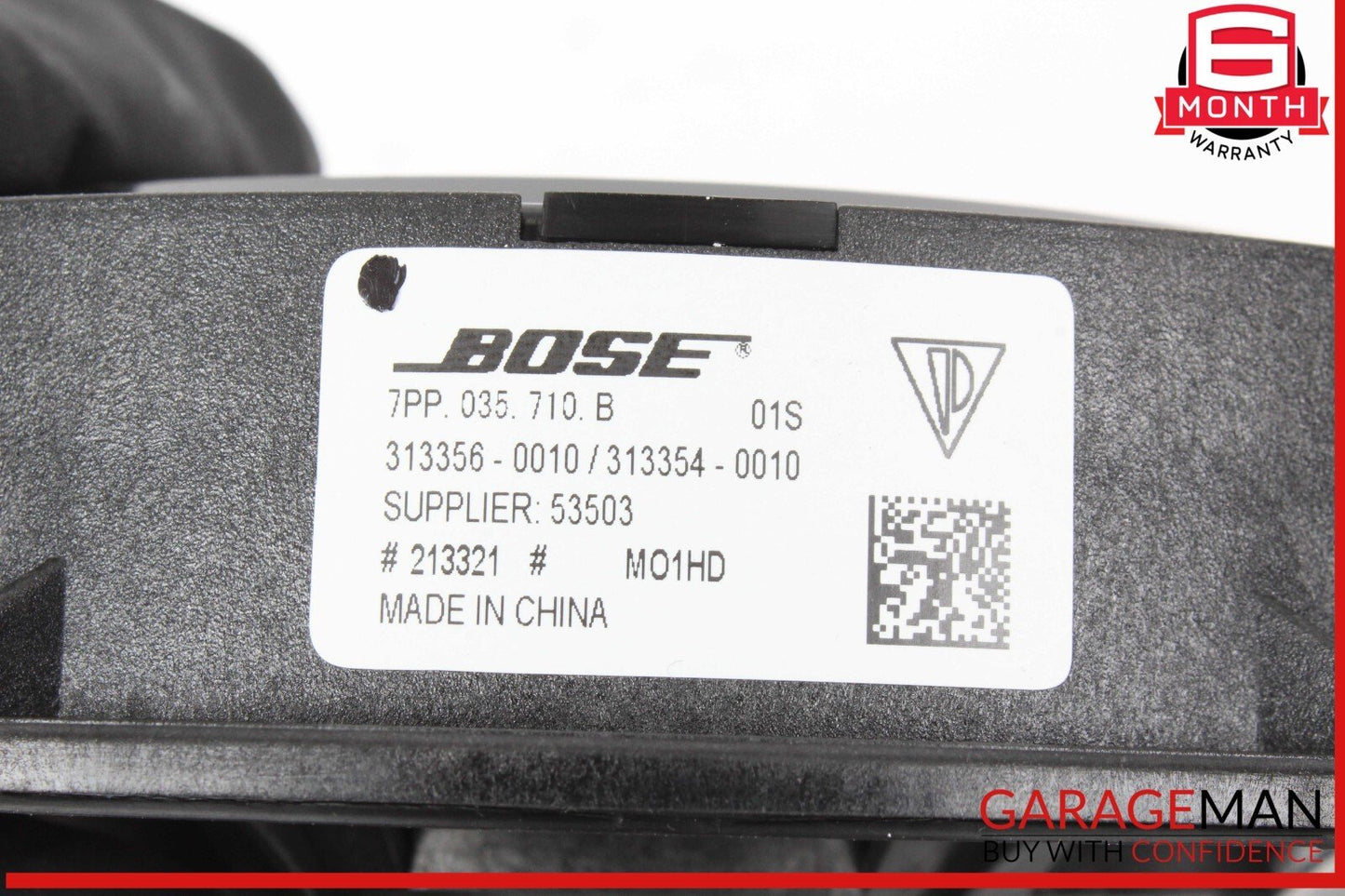 10-18 Porsche Cayenne S 958 Rear Left or Right Side Door Audio Sound Speaker