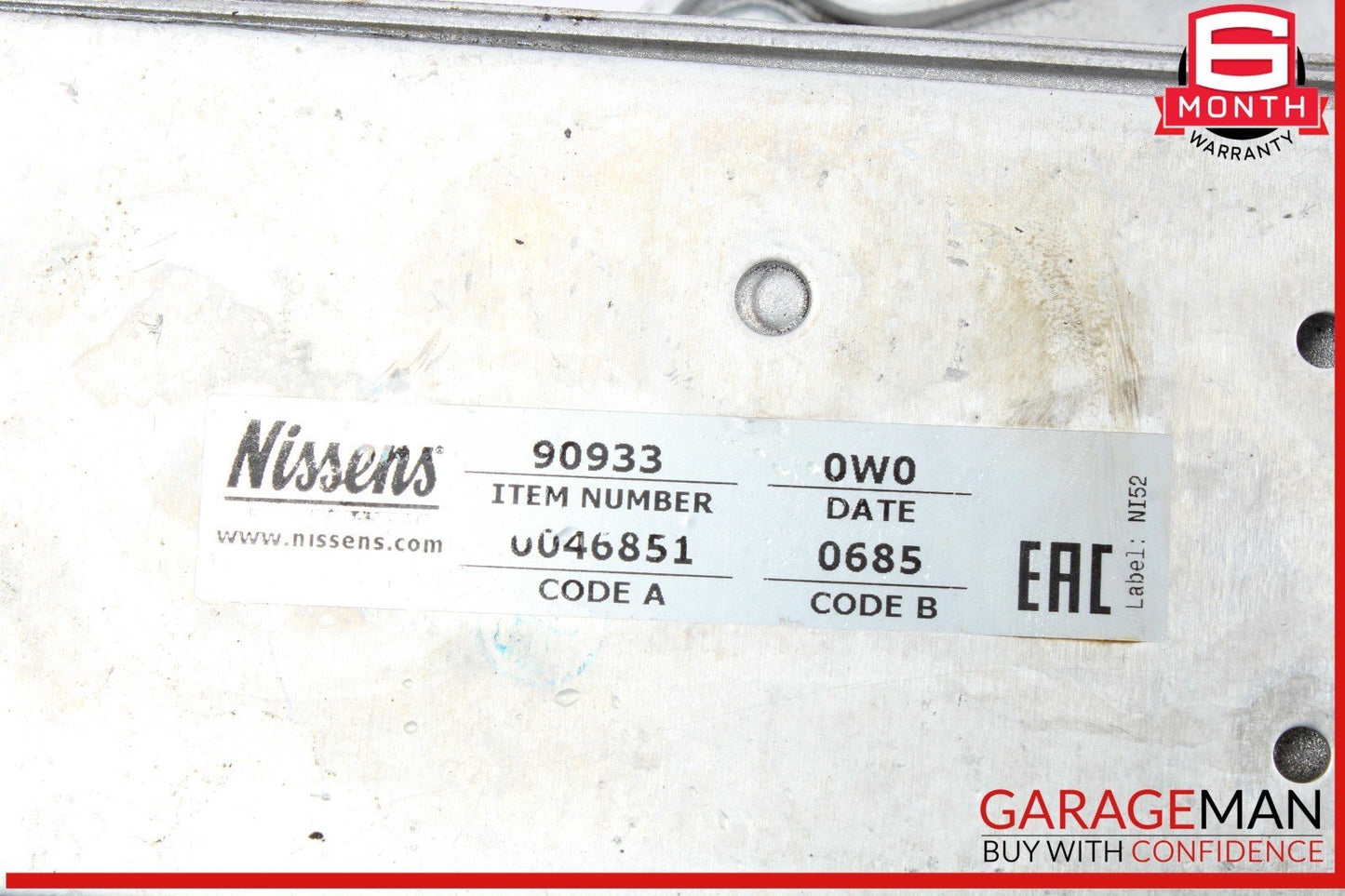05-13 Mercedes-Benz GL450 X164 Oil Filter Cooler Housing 2721800410